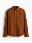 H&M Men Regular Fit Corduroy Shirt