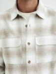 H&M Men Regular Fit Flannel Overshirt