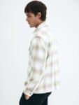 H&M Men Regular Fit Flannel Overshirt