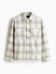 H&M Men Regular Fit Flannel Overshirt