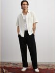 H&M Men Relaxed Fit Linen Trousers