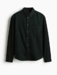 H&M Pure Cotton Regular Fit Corduroy Shirt