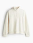 H&M Regular Fit Zip-Top Sweatshirt