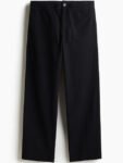 H&M Relaxed Fit Seersucker Trousers