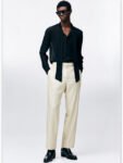H&M Relaxed Fit Sequined Trousers