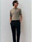 H&M Slim Fit Cropped Trousers
