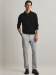 H&M Slim Fit Tailored Trousers